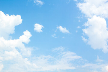 blue sky with clouds
