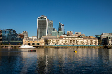 Obraz premium River Thames and the City of London