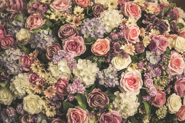 bouquet roses background