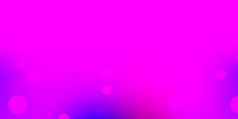 Light purple, pink vector pattern with abstract shapes.