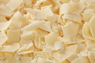 Parmesan flakes background
