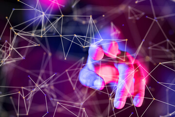 organization network team concept networking.