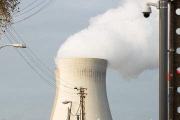 Nuclear power plant Doel industrial
