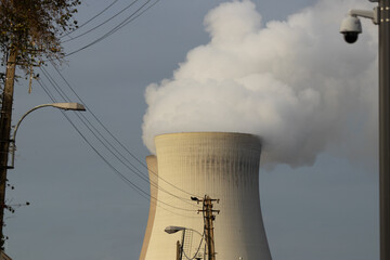 Nuclear power plant Doel industrial