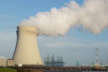 Nuclear power plant Doel industrial