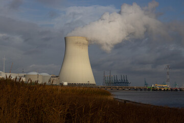 Nuclear power plant Doel industrial