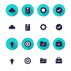 Simple Set of Business and office icon 