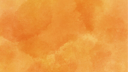 Orange watercolor background for textures backgrounds and web banners design