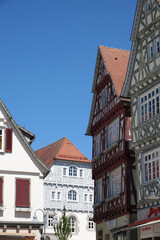 Fototapeta premium Fachwerk in Vaihingen an der Enz