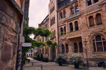 Fototapeta na wymiar Altstadt Freiburg im Breisgau