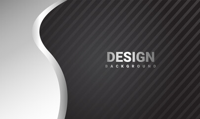 Metallic abstract background banner with glowing elegant colors. Vector