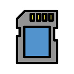Micro sd adapter icon
