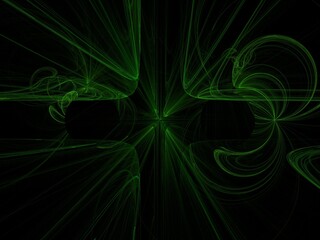 Imaginatory fractal background Image