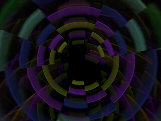 Imaginatory fractal background Image