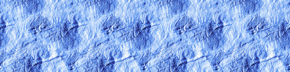 Seamless Sky Blue Ink Splash Paint. Ornamental Indigo Watercolor Design. Repeated Sea Blue Tie Dye Cloth Texture. Endless Navy Blue Tie Dye Effect. Blueish Snake Print.