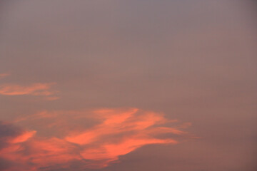 夕焼け雲
