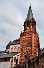 Kirchturm, Stiftskirche, Aschaffenburg