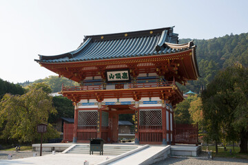 Fototapeta premium 勝尾寺の仁王門