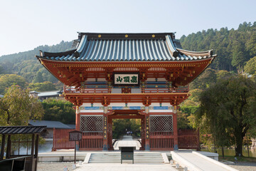 Naklejka premium 勝尾寺の仁王門