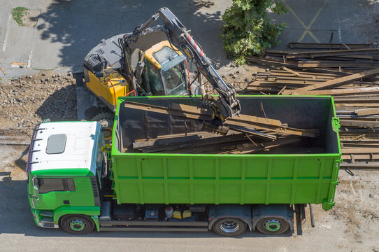 Recycle scrap iron - Powered by Adobe