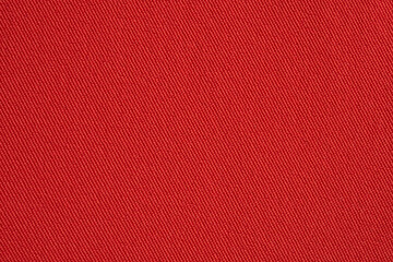 Red fabric texture background close up - obrazy, fototapety, plakaty