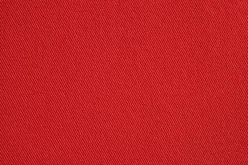 Foto auf Acrylglas Red fabric texture background close up © Piman Khrutmuang
