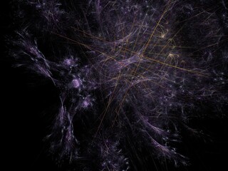 Imaginatory fractal background Image