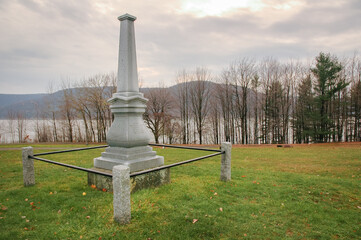 Grave of Chief Cornplanter at Allegheny