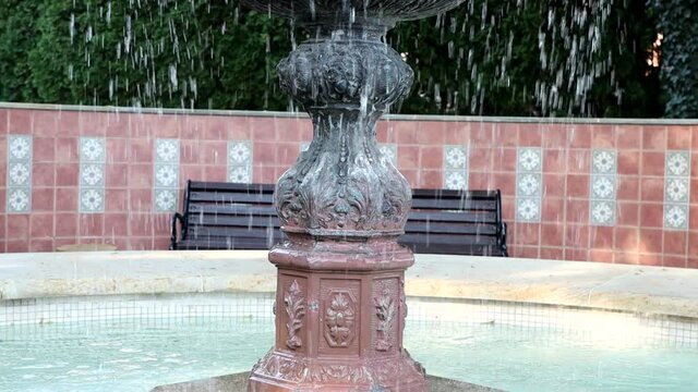 fountain slow motion