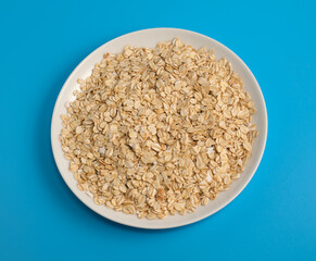 oats meal in plate