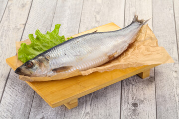 Salted herring fish