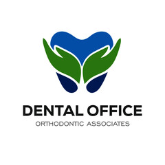 Dental Clinic Logo Design Dentist Logo Tooth abstract Linear Dentist stomatology