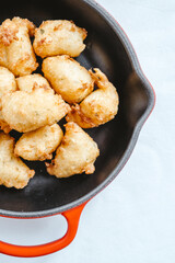 Cod fritters