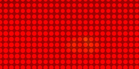 Light Red, Yellow vector background with circles.