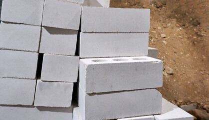 White silicate brick is composed of the stack