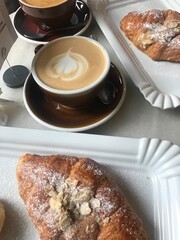 coffee and croissant
