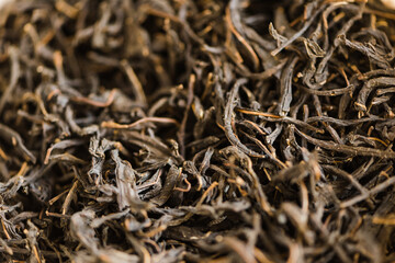 Ivan tea in the leaves. Tea from fireweed close-up.