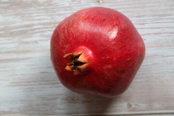 red fresh pomegranate fruit