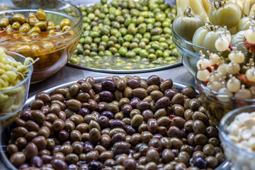 olives in a market