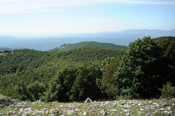Obraz premium Passeggiando sul terminillo