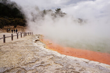 Wai -O-Tapu  themal wonderland in New Zealand