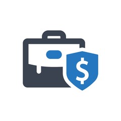 Dollar protection icon
