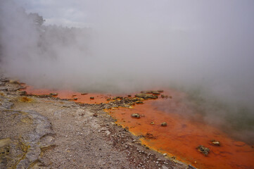 Wai -O-Tapu  themal wonderland in New Zealand