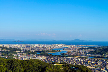 Fototapeta premium 岩国市眺望