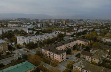 Kaspiysk, panorama of the city