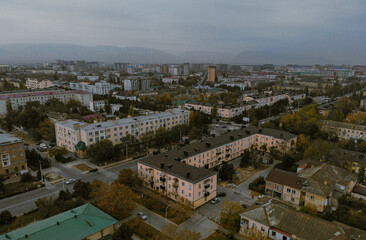 Fototapeta premium Kaspiysk, panorama of the city
