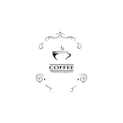 Coffee Shop Logo. Vector coffee shop labels.