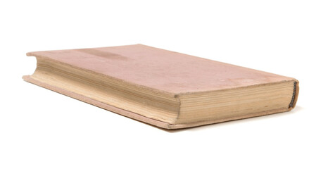 Old book isolated on a white background