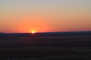Fototapeta na wymiar Sonnenuntergang Afrika