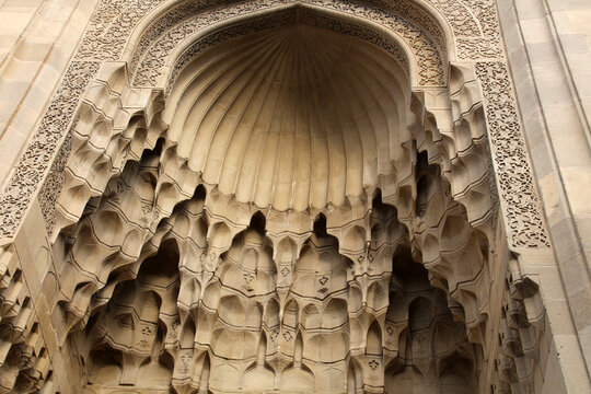 Entrance Palace Of The Shirvanshahs, Baku, Azerbaijan